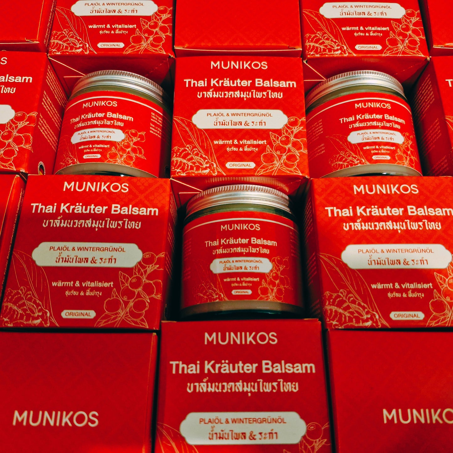 Thai Kräuter Balsam PLAIÖL & WINTERGRÜNÖL
