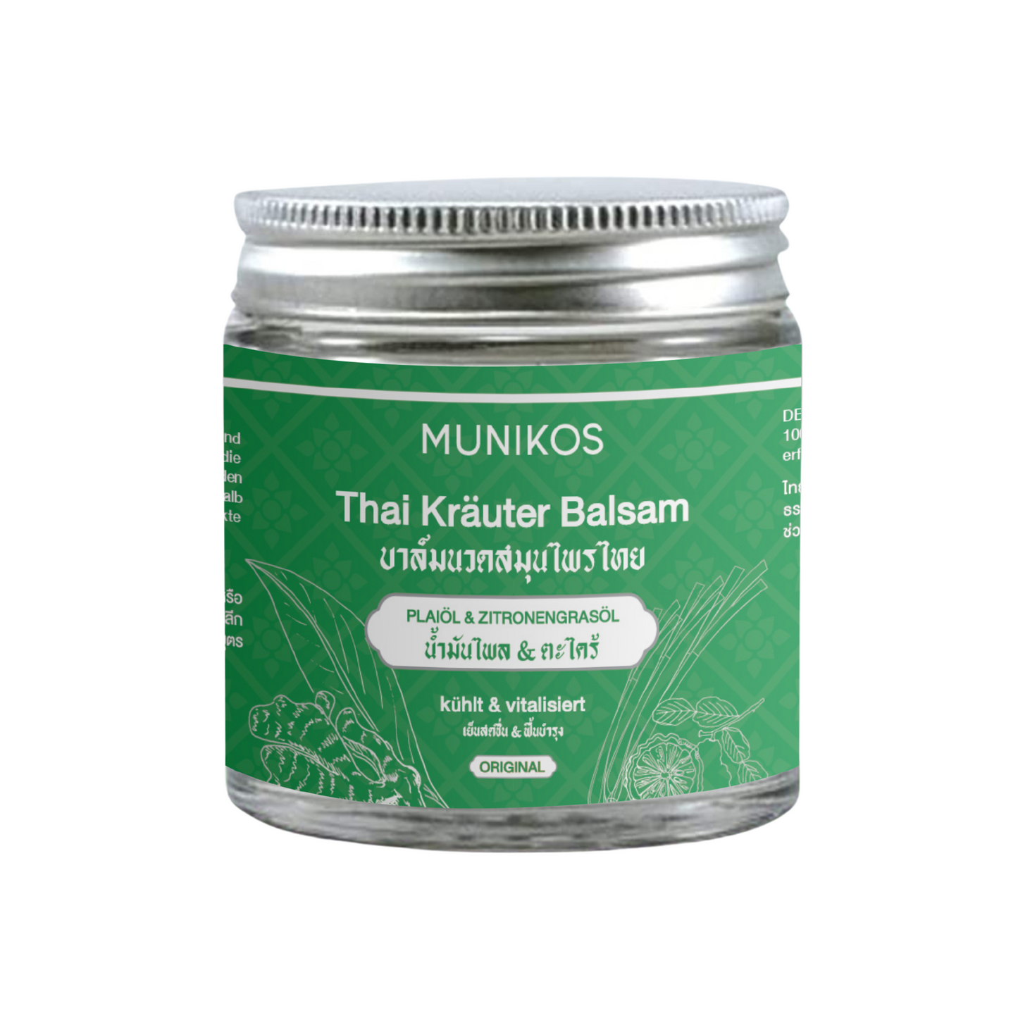 Thai Kräuter Balsam PLAIÖL & ZITRONENGRASÖL