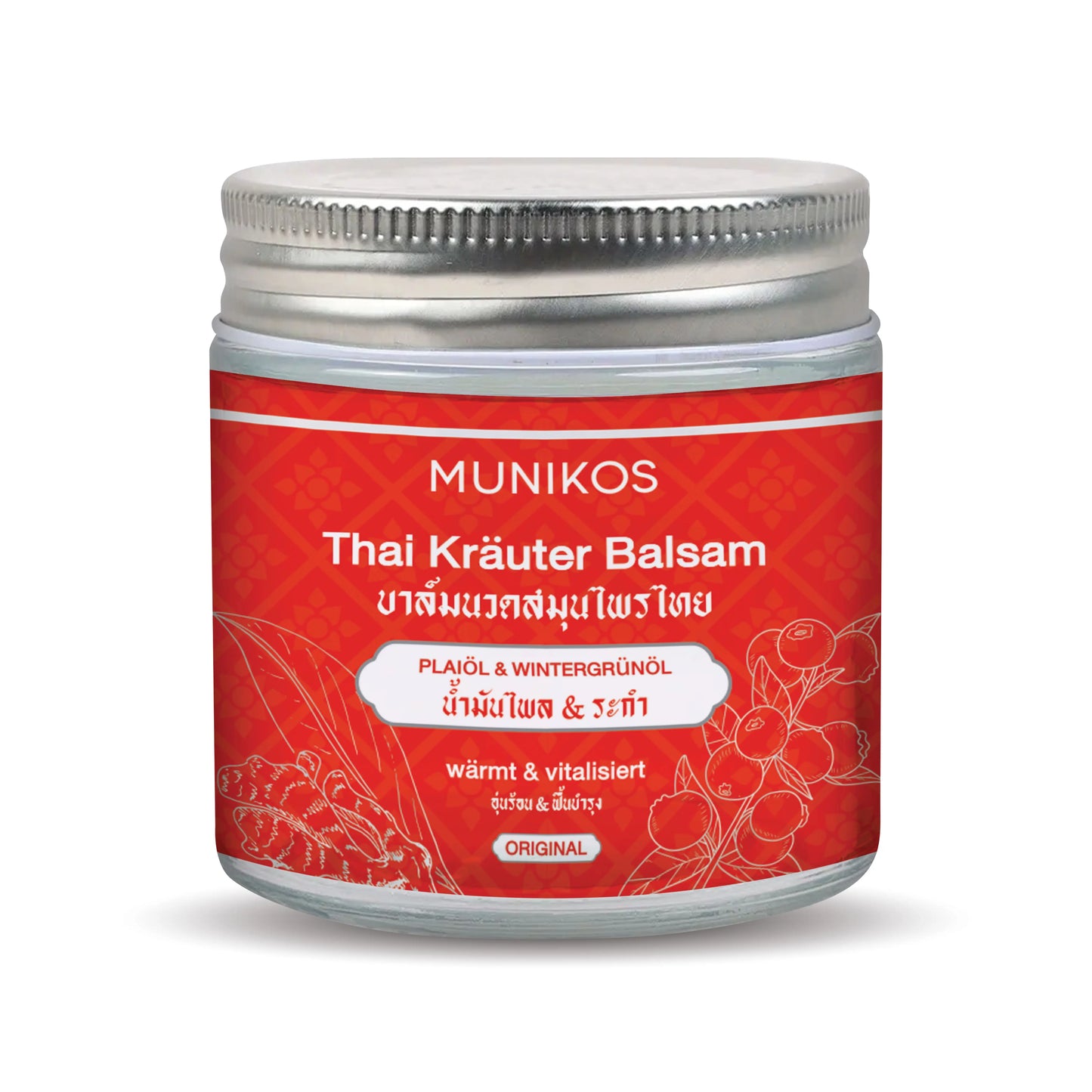 Thai Herbal Balm PLAI OIL & WINTERGREEN OIL